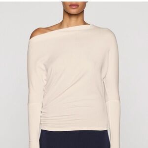 BLEUSALT Cindy top size 2 stone Long Sleeve